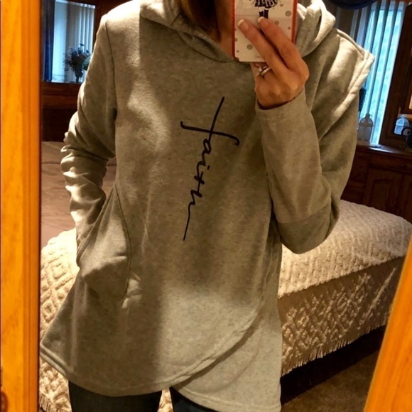 FAITH Hoodie Sweatshirt. - Picture 7 of 11